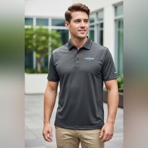 Under Armour Men’s "The Playoff Polo" - Charcoal Heather - Size Small